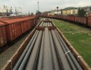 Large diameter pipes' shipment for TGPC Project in Turkmenistan